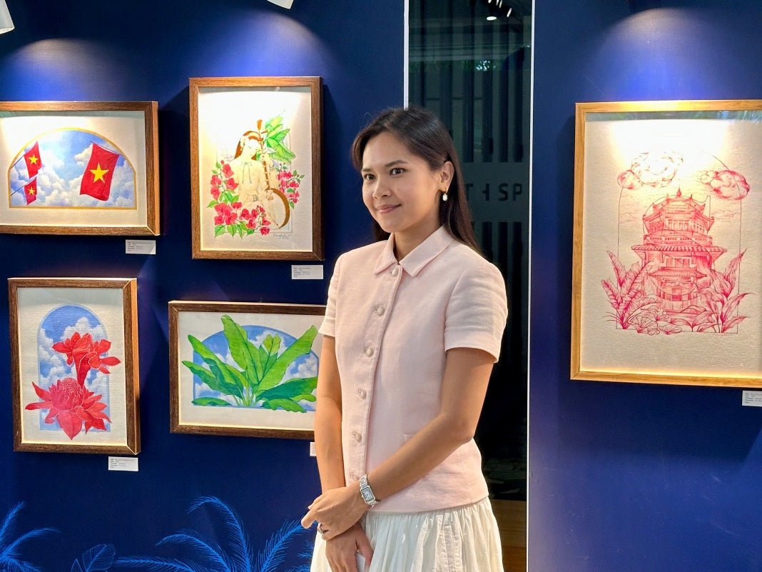 Color of Saigon art exhibition highlights Vietnam-Thailand cultural ties