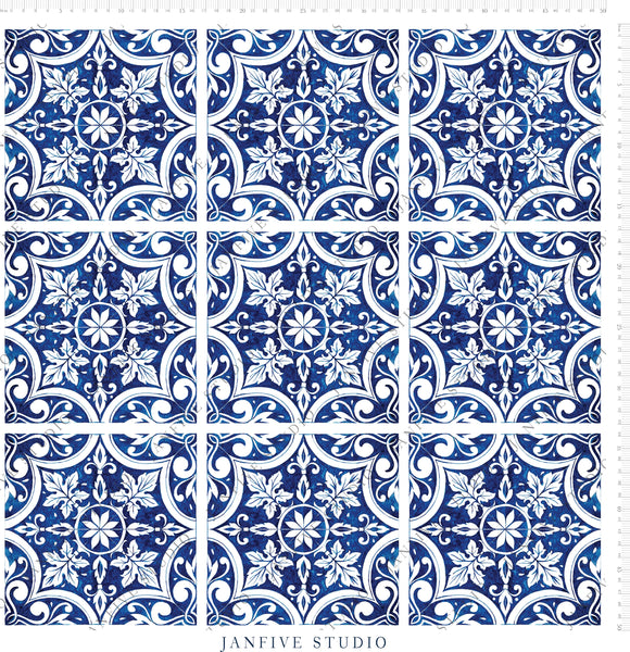 Janfive Studio Portuguese Tile Pattern