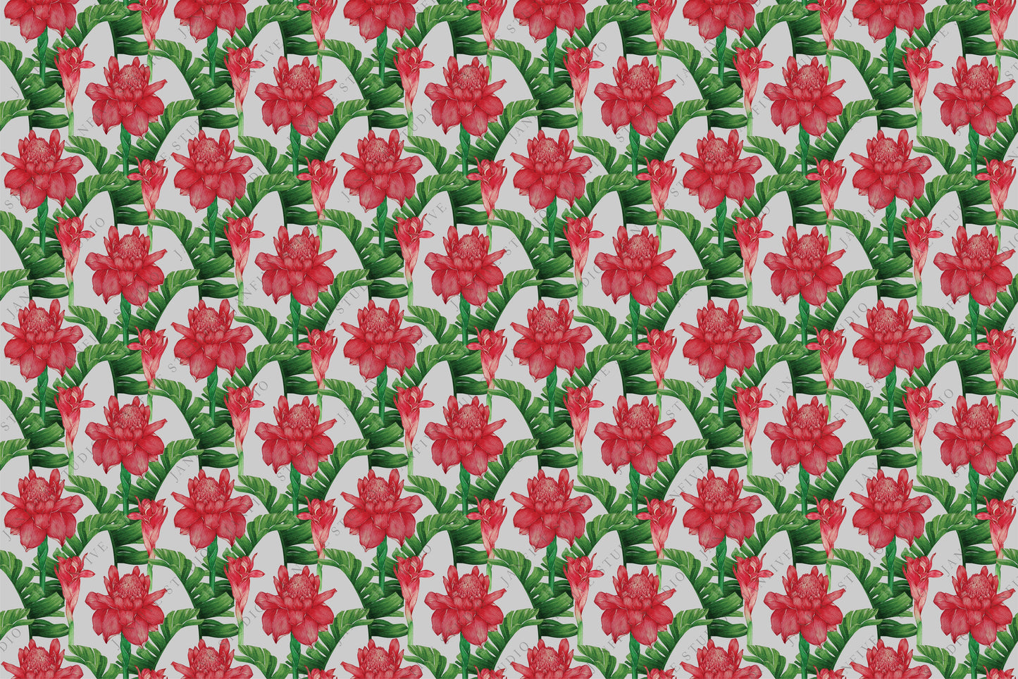 Janfive Studio Dhalah Grey pattern