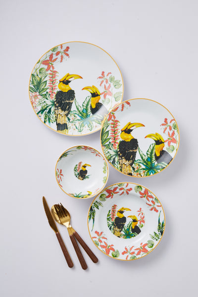 Janfive Studio - Plate, Bowl and Cup Hornbill